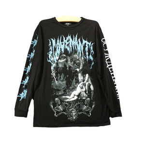 Widow Men's Covenant T-Shirt Black Small Pullover Graphic Print Long Sleeve